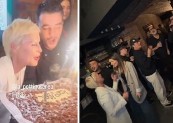 La 'petineuse' Patrizia Griffini festeggia 60 anni con Belen, Claudia Galanti, Urtis e tanti altri: le foto