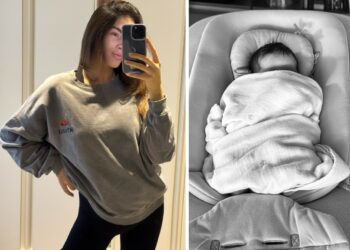 A 5 giorni dal parto la compagna di Valentino Rossi è tornata a casa e appare già in splendida forma: guarda