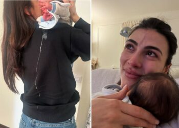 Giulia Salemi, neomamma di Kian, pubblica emozionanti immagini inedite della sua prima esperienza con la maternità: guarda