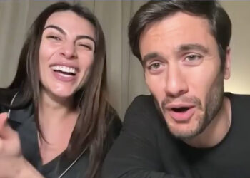 Giulia Salemi e Pierpaolo Pretelli per la prima volta in tv al GF dopo la nascita del figlio Kian: ''Alfonso l'abbiamo fatta anche a te''