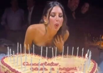Elisabetta Gregoraci compie 45 anni e si scatena al Billionaire