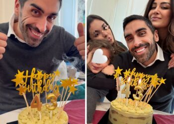Filippo Magnini compie 43 anni e festeggia in famiglia