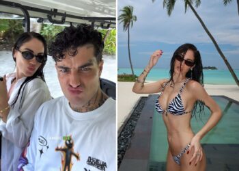 Giulia De Lellis e Tony Effe alle Maldive