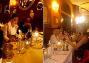 Cecilia Rodriguez festeggia il compleanno a Milano con amici e famiglia