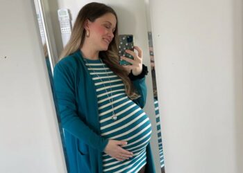 ''Benvenuto ottavo mese'': l’ex ballerina di 'Amici' Alice Bellagamba mostra il pancione ormai enorme