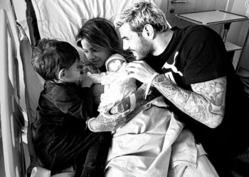 Zoe Cristofoli e Theo Hernandez accolgono al mondo una bambina: la piccola nata lo stesso giorno del fratello maggiore, foto