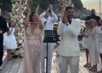 Claudio Ruffo, nozze da sogno a Capri