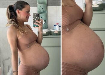 L'ex ballerina di 'Amici' Alice Bellagamba mostra il pancione a nudo appena entrata nel nono mese di gravidanza: guarda