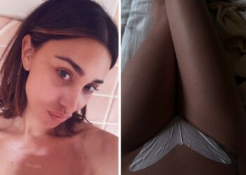 Belen mostra la sua maschera per le parti intime con prebiotici: ''L’ho testata a lungo''