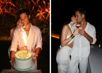Il white party di Pierpaolo Pretelli che ha festeggiato 35 anni in Puglia