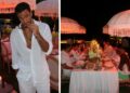 Le foto del compleanno di Pierpaolo Pretelli che ha festeggiato 35 anni in Puglia con una cena in campagna