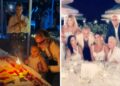 Gianluca Vacchi festeggia 58 anni in Sardegna, al party di compleanno spunta anche Belen con la Petineuse: guarda