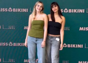 Le sorelle Matilde ed Eleonora Caressa alla Fashion Week di Milano