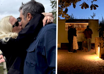 Lady Gaga, quanta passione! Bacio travolgente per festeggiare i 42 anni del futuro marito: ecco come e dove hanno celebrato