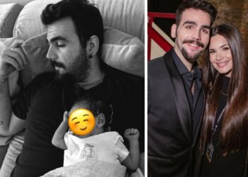 ''La più grande emozione della vita'': il cantante de 'Il Volo' Ignazio Boschetto pubblica la prima foto col figlio Gabriele