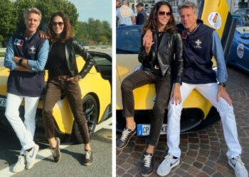 Emanuele Filiberto di Savoia pubblica rarissime foto con la nuova compagna messicana Adriana Abascal: a Torino per un evento insieme, guarda