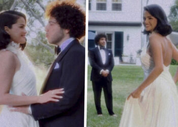 Selena Gomez ha sposato Benny Blanco in California: le prime immagini delle nozze da favola