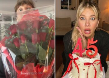 ''Dentro non li senti affatto'': Clizia Incorvaia compie 45 anni, ecco come ha festeggiato dopo la mezzanotte