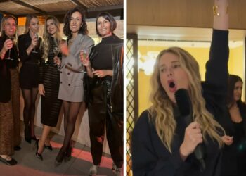 Caterina Balivo, Alessia Marcuzzi e...: le vip scatenate al kakaoke party a Roma, guarda