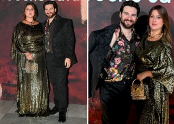 Michela Giraud col nuovo fidanzato sul red carpet del party Roberto Cavalli a Roma: prima uscita pubblica per i due