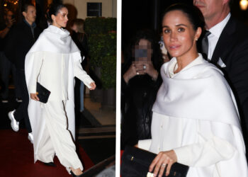 Meghan Markle per la prima volta alla Paris Fashion Week: sofisticata in bianco per un amico stilista italiano, guarda