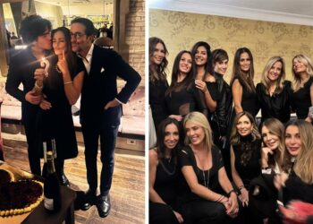 Festa a sorpresa per i 55 anni di Samantha De Grenet