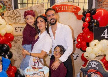 Rosa Perrotta e Pietro Tartaglione festeggiano il compleanno dei figli