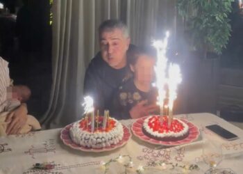 Gustavo Rodriguez festeggia il compleanno con la famiglia riunita