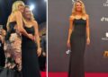 Michelle Hunziker super chic a Monaco di Baviera: sul red carpet sono abbracci e baci con Heidi Klum, guarda