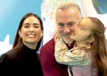 Gianluca Vacchi e Sharon Fonseca organizzano un party extra lusso per i 5 anni della figlia Blu Jerusalema, guarda