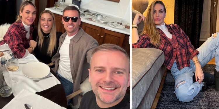 Ilary Blasi e il fidanzato Bastian Muller si divertono in montagna con l’ex di Daniele De Rossi: ecco dove sono