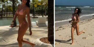 Elisabetta Gregoraci in Kenya per le vacanze di Natale con Briatore e il figlio