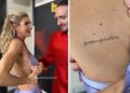Martina Colombari per celebrare Ballando con le Stelle si è fatta un nuovo tatuaggio: ecco cosa si è fatta scrivere sulla pelle