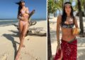 ''In paradise'': Elisabetta Gregoraci aspetta il 2026 in bikini in Kenya con Flavio Briatore e il figlio Nathan Falco, foto