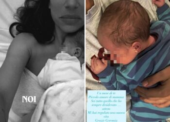 ''Un mese di te'': Roberta Morise celebra il figlio Geremia pubblicando le foto inedite prima e dopo il parto