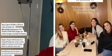 ''Quant’è bello poter contare su di voi'': Melissa Satta reduce dall’influenza al ristorante con le amiche vip
