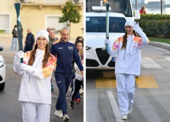 ''Emozione unica'': Melissa Satta porta la fiamma olimpica a Olbia, accanto a lei Carlo Beretta e la sua famiglia, le foto ''Emozione unica'': Melissa Satta porta la fiamma olimpica a Olbia, accanto a lei Carlo Beretta e la sua famiglia, le foto