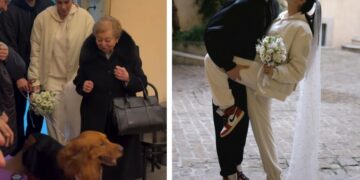 Valentina Vignali e Fabio Stefanini si sono sposati in comune a Pesaro: guarda la sposa in tuta e sneakers Valentina Vignali e Fabio Stefanini si sono sposati in comune a Pesaro: guarda la sposa in tuta e sneakers