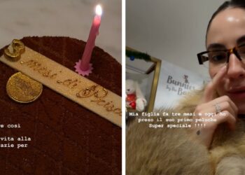 ''Mia figlia fa tre mesi oggi'': Giulia De Lellis celebra il complimese della piccola Priscilla con un regalo speciale, ecco quale