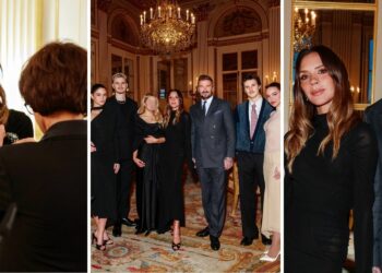 Tutti con Victoria a Parigi per il premio, tranne Brooklyn: i Beckham compatti sul red carpet nel bel mezzo della faida familiare