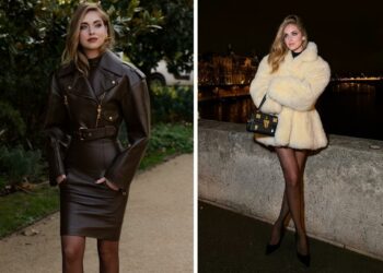 Chiara Ferragni alla Fashion week di Parigi