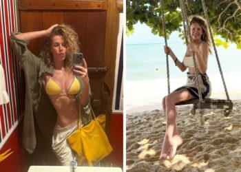 Alessia Marcuzzi in Brasile con le amiche