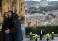 Fuga romantica a Roma per Valentino Rossi e Francesca Sofia Novello