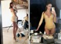 Belen Rodriguez fa impazzire tutti col suo look in latex al cardiopalma, ma c’è chi critica