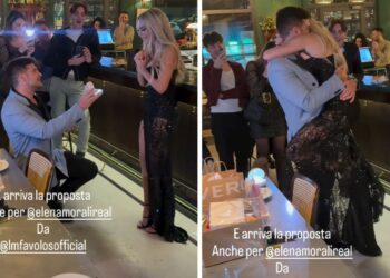 Luigi Mario Favoloso fa la proposta di nozze alla fidanzata Elena Morali, ecco dove: guarda