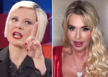 ''Personalità di mer*a'': Antonella Elia attacca Valeria Marini in tv, la sarda replica