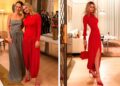 Michelle Hunziker festeggia l’ultimo compleanno da quarantenne con una super festa a Roma piena di volti noti: il look total red è pazzesco