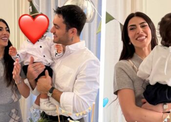 Giulia Salemi e Pierpaolo Pretelli festeggiano con amici famosi il primo compleanno del figlio Kian: ecco chi c’era