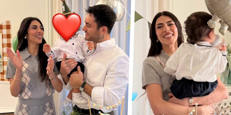 Giulia Salemi e Pierpaolo Pretelli festeggiano con amici famosi il primo compleanno del figlio Kian: ecco chi c’era