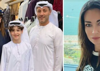 Manuela Arcuri vola a Dubai con Giovanni Di Gianfrancesco e il figlio: dopo le voci di addio e i post di lei, arriva la reunion? Foto